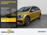 Volkswagen Golf Variant 1.5 TSI DSG R-LINE AHK KAMERA LM18 - mit Benzin-Antrieb: Gelb, Kombi