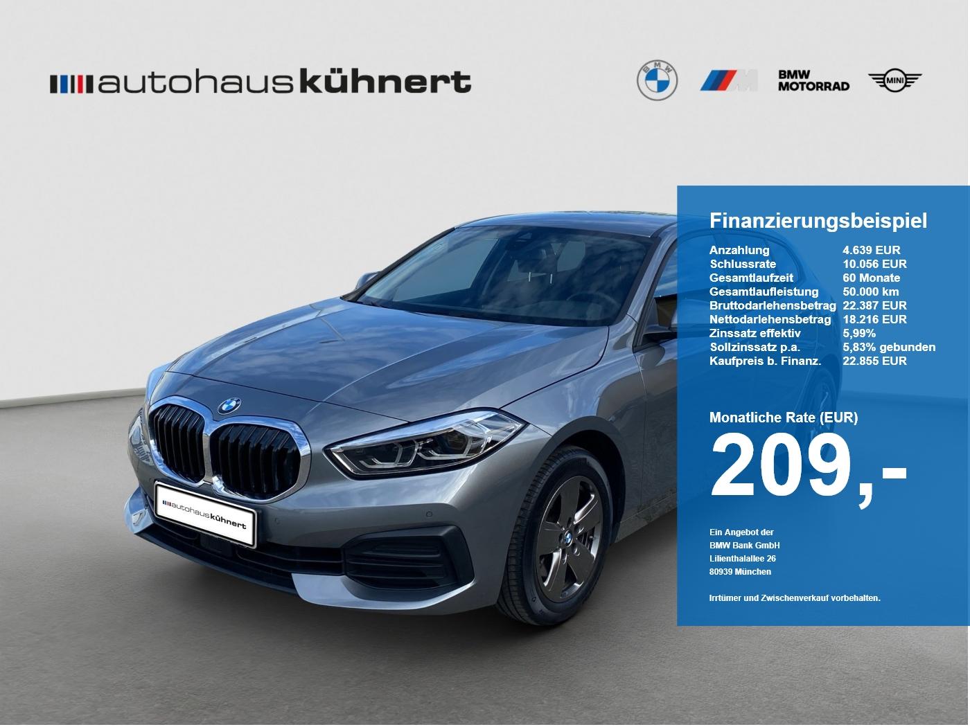 BMW 118d Advantage LED ACC DrvAss Navi PDC Klima DAB