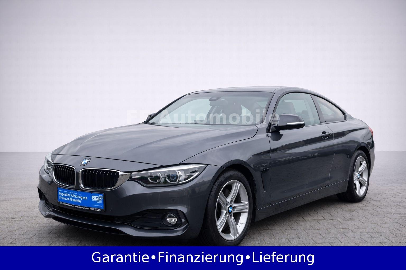 BMW 430 i Advantage Coupe 1.Hand Heck Navi Scheckhef