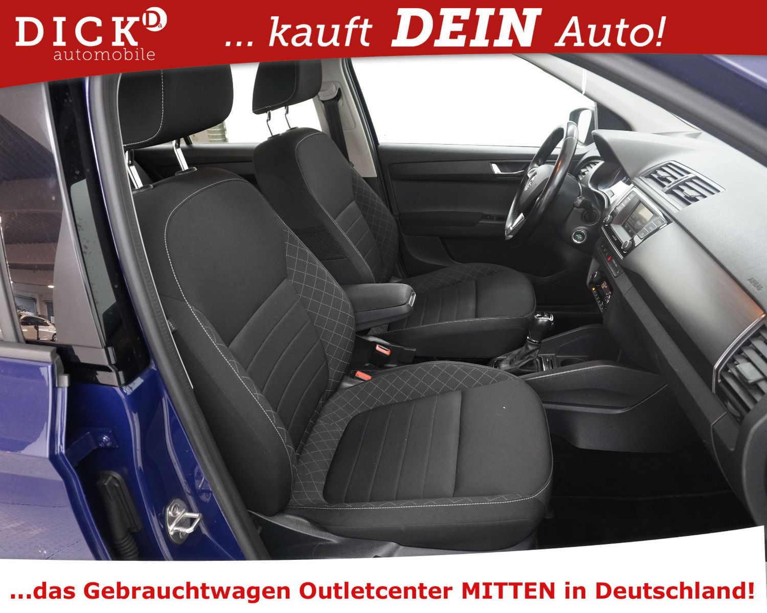 Fahrzeugabbildung SKODA Fabia Com 1.4d DSG Style GEPFLEGT+SHZ+AHK+TEMP+