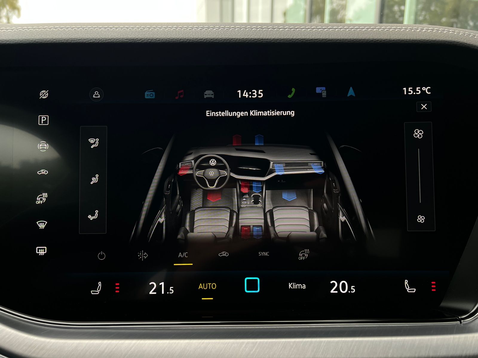 Fahrzeugabbildung Volkswagen Touareg 3.0 TDI 4MOTION *AHK, Luft, Leder, ACC,