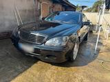 Mercedes-Benz Mercedes Benz s500 W220 2002 V8 schwarz - Mercedes-Benz S 500 aus 2002
