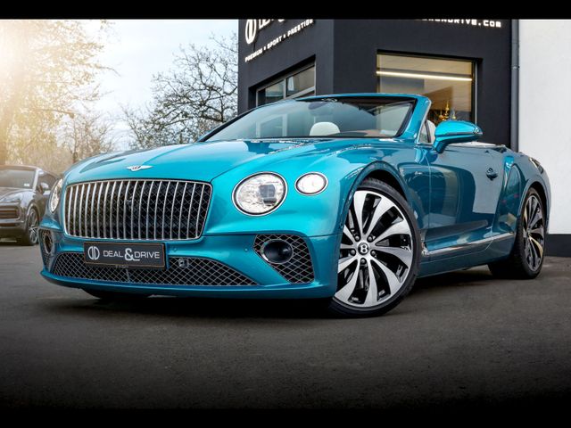 Bentley Continental GTC AZURE V8°TOPAZ BLUE MULLINER°22'