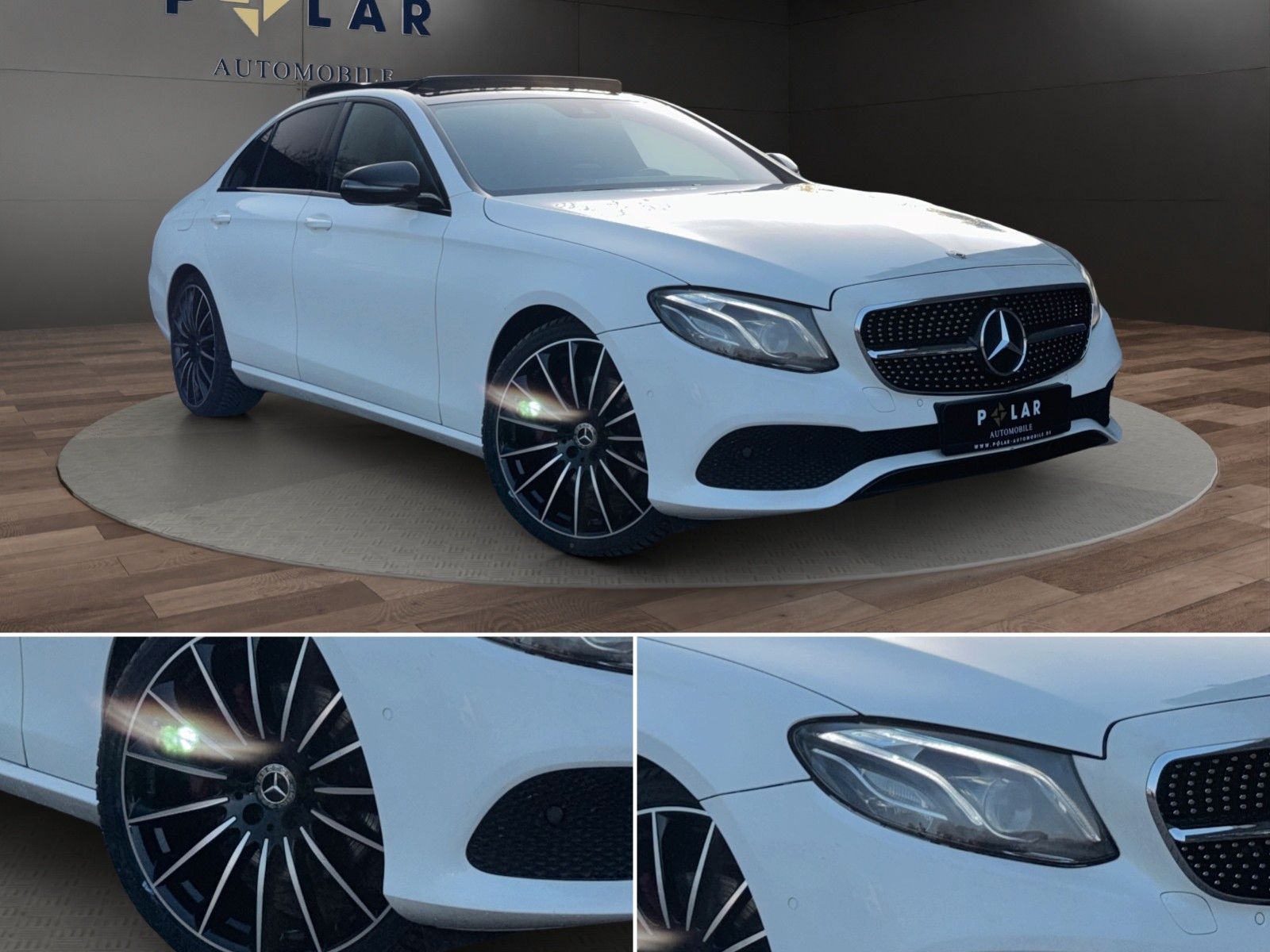 Fahrzeugabbildung Mercedes-Benz E 220d Lim. Pano/Widescreen/Kamera/MBeam