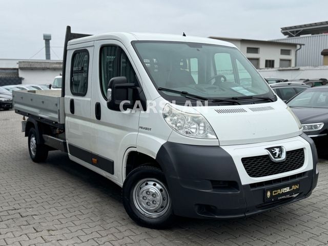 Peugeot Boxer PRITSCHE DOKA "2.HAND+LANG+7-SITZER+AHK"