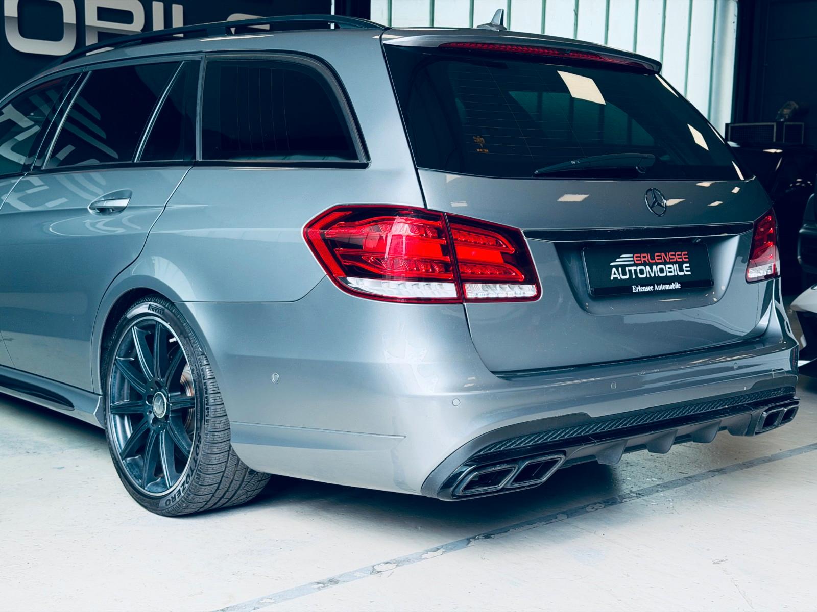 MERCEDES-BENZ E 63 T AMG V8 5.5 557ch 4MATIC BVA Toit pano Caméra 360 TV Sièges chauffants cuir Historique présent