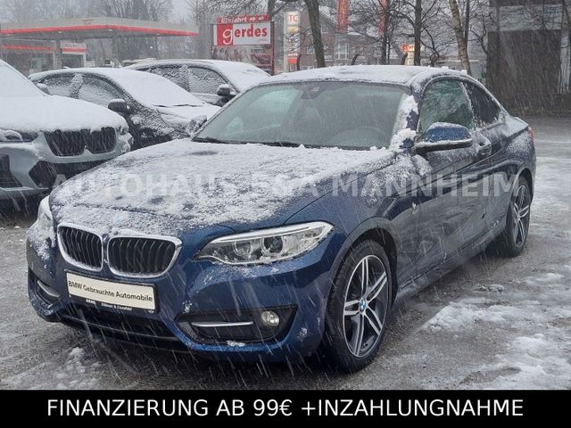 BMW 220 i Sport Line NAVI PDC SHZ Bi-Xenon Tempomat