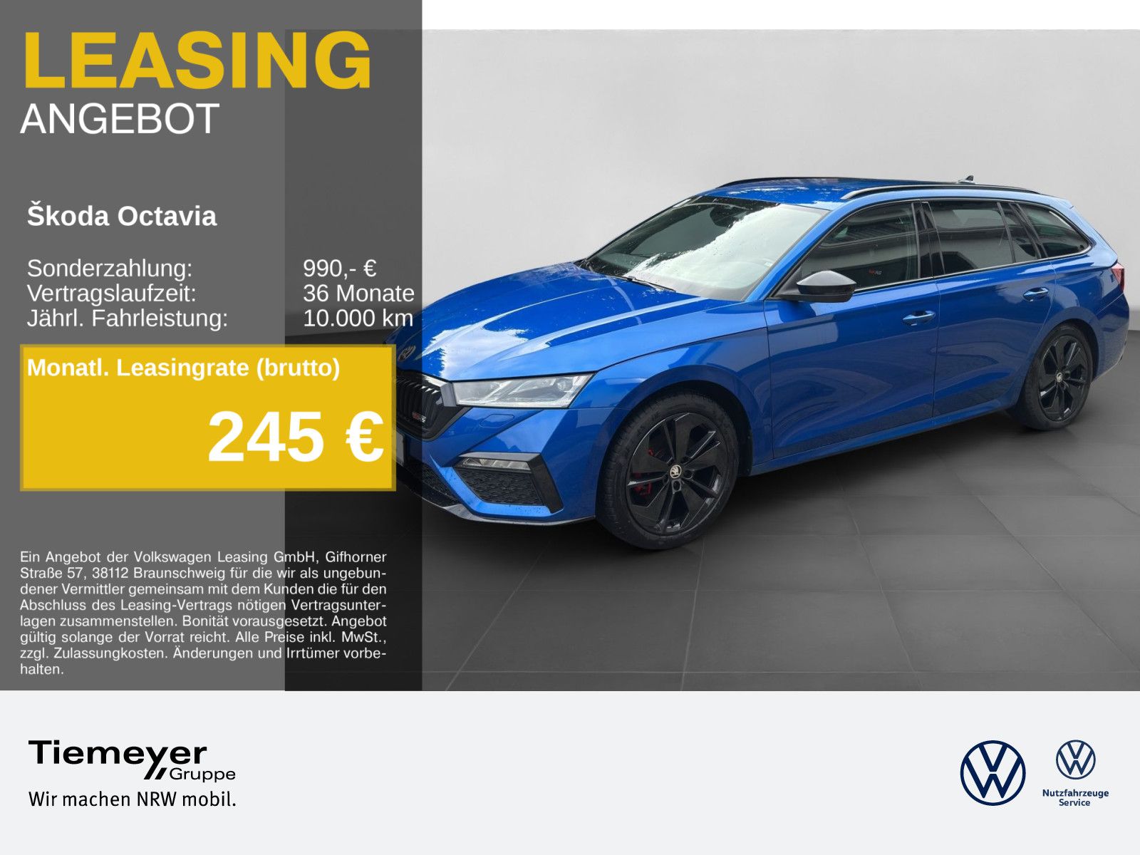 Skoda Octavia Combi 2.0 TDI RS MATRIX HuD AHK KAMERA