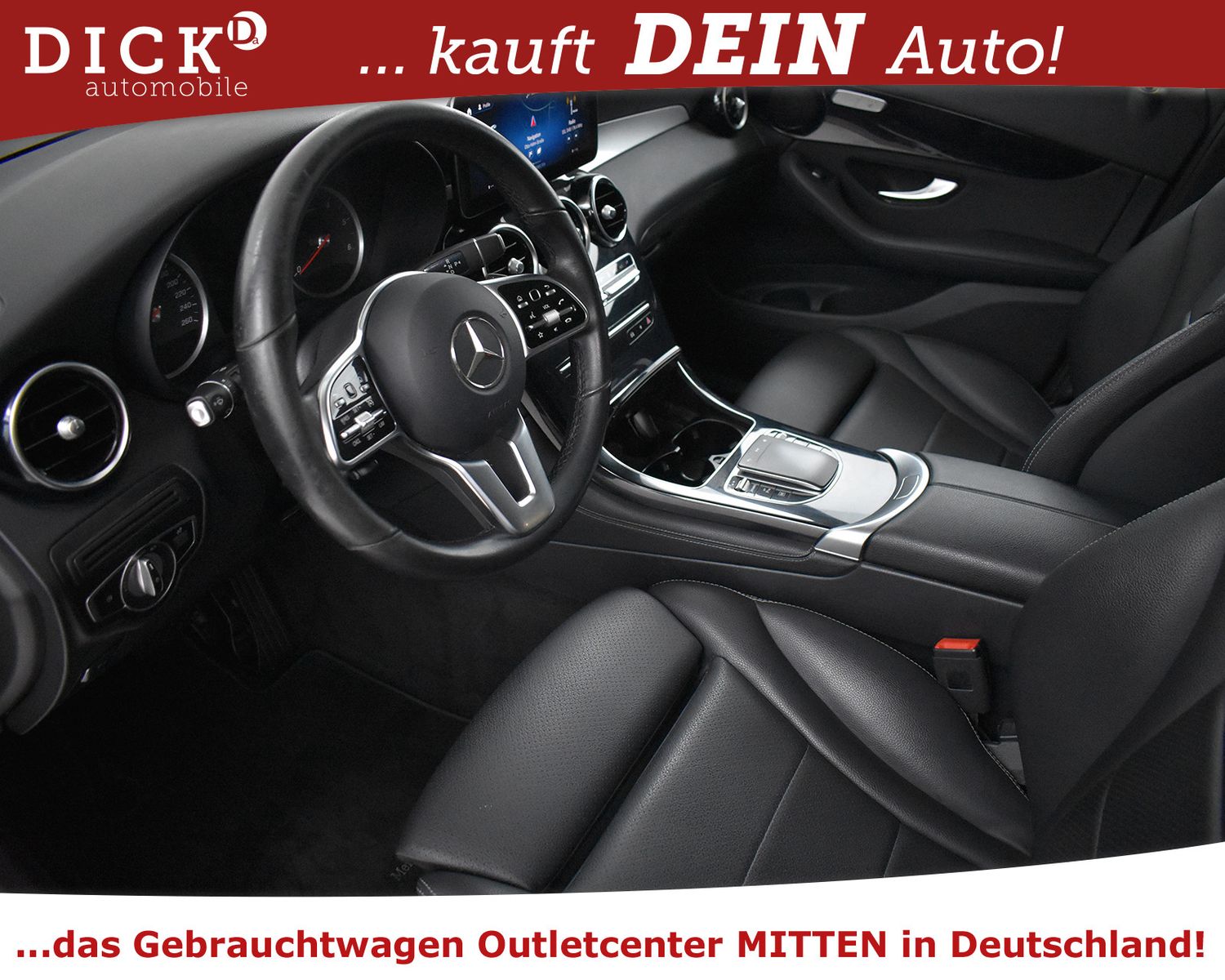 MERCEDES-BENZ GLC 300de 4M >STANDHZ+NAVI+KAM+LEDER+SHZ+LED+19" - Image 10