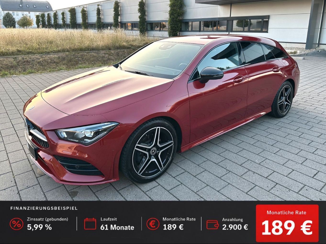 Mercedes-Benz CLA 200 SB AMG Night DesignoLack Kamera Ambiente