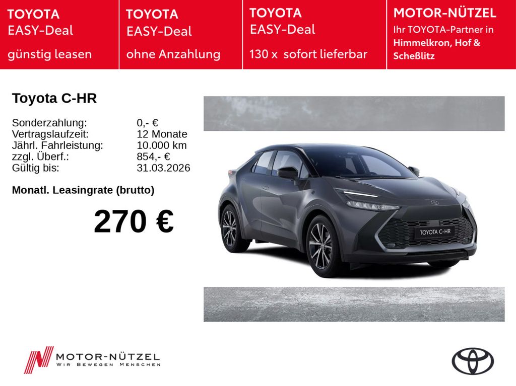 Toyota C-HR Hybrid Teamplayer **ALL-IN LEASING**