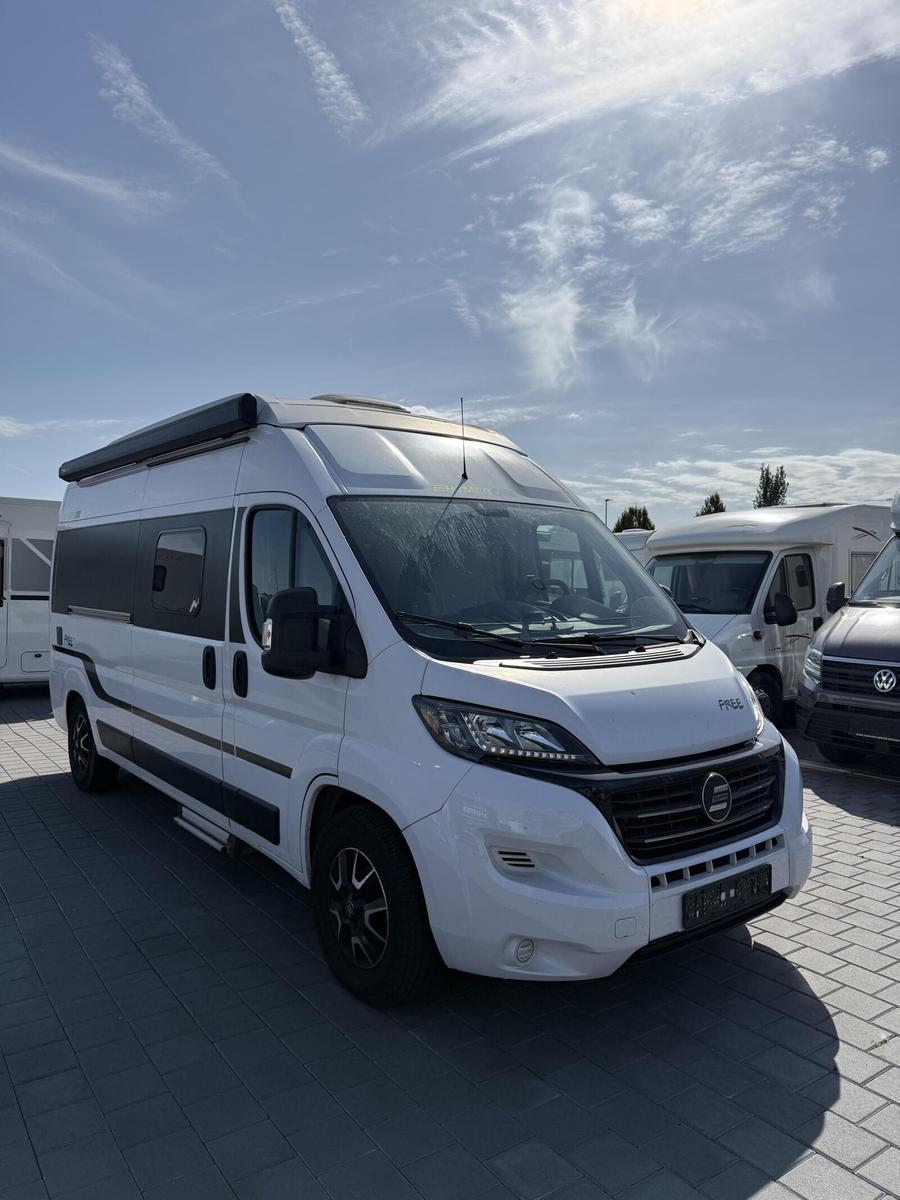HYMER / ERIBA / HYMERCAR Free 600 Lithium+Fahrradträger+Aufstelldach