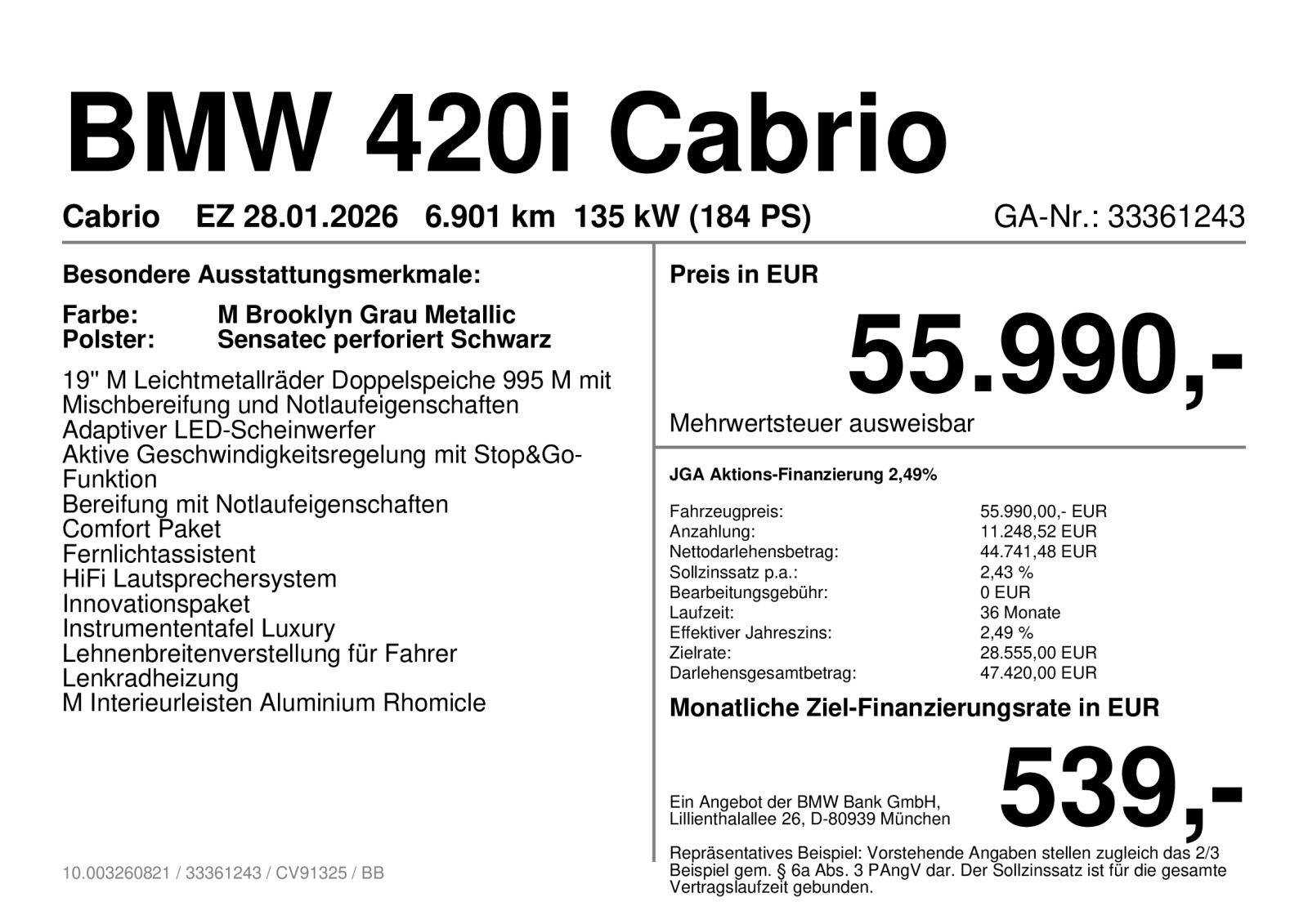 BMW 420 - Bild 4