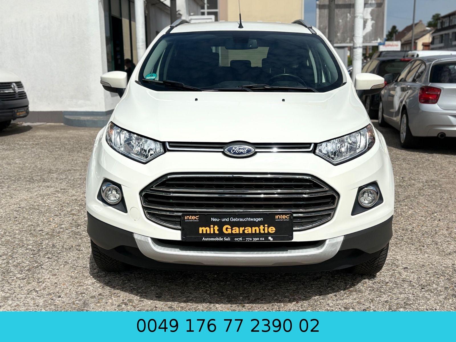 Ford EcoSport Titanium*SERVICE NEU*TÜV NEU*SHZ*KLIMA*