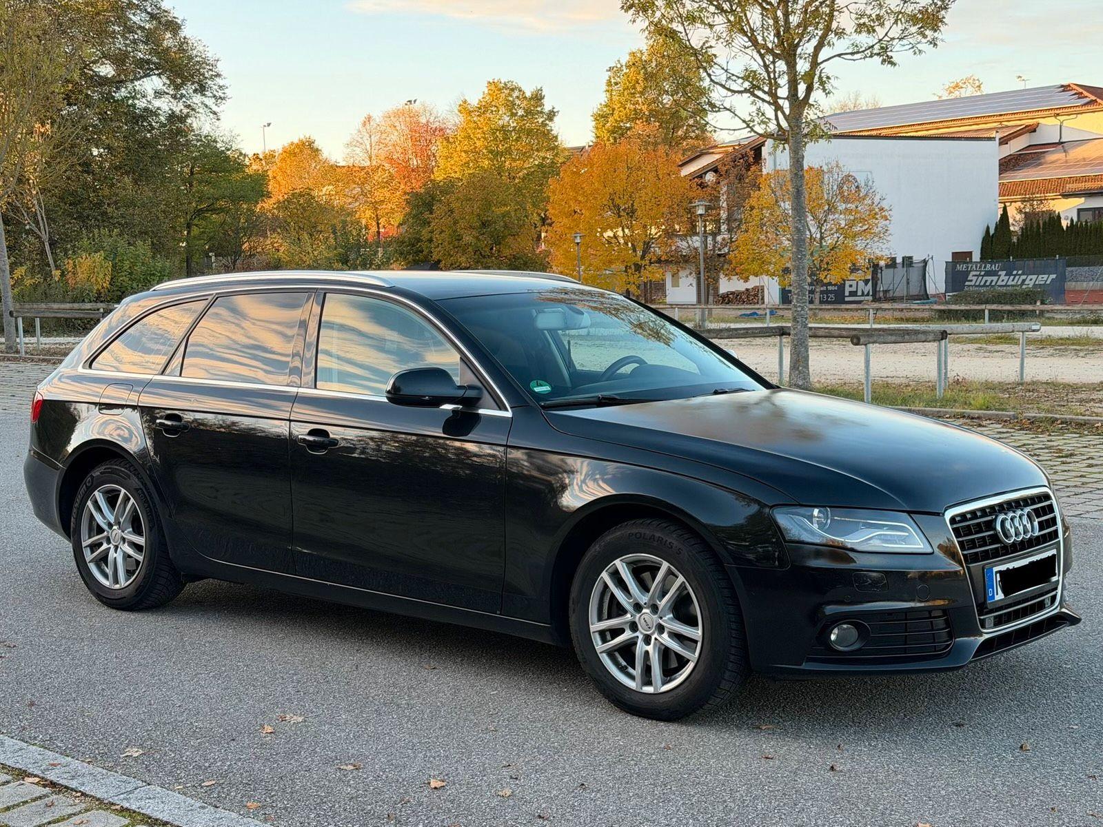 Audi A4 2009 — rear view