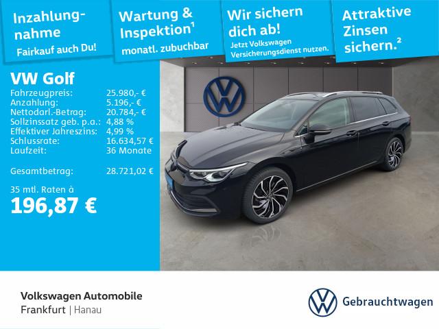 Volkswagen Golf VIII 2.0 TDI Variant Style Navi AHK Spurwec