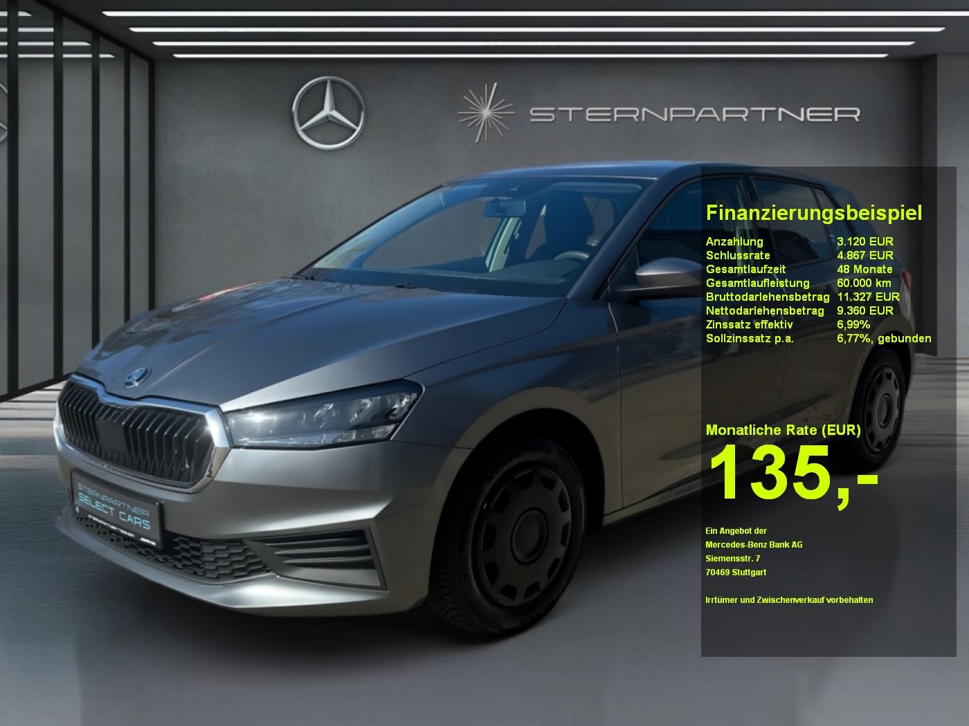 Skoda Fabia Active LED+SmartLink+Einparkhilfe+Winter-P