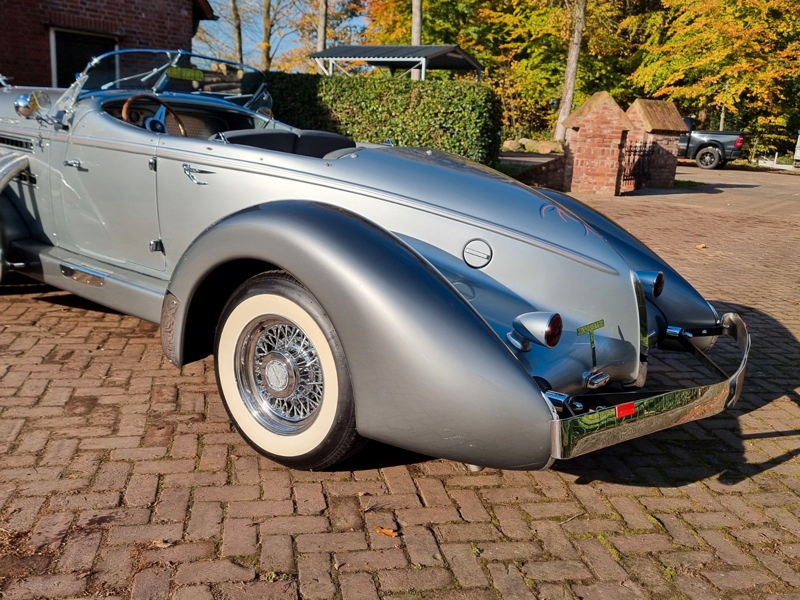 Fahrzeugabbildung Chevrolet Auburn Speedster/Unikat mit einmaligem Anhänger