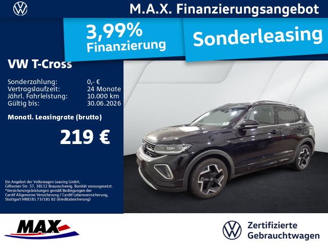 Volkswagen T-Cross 1.5 TSI DSG R-LINE LED+KAMERA+AHK+DCP+