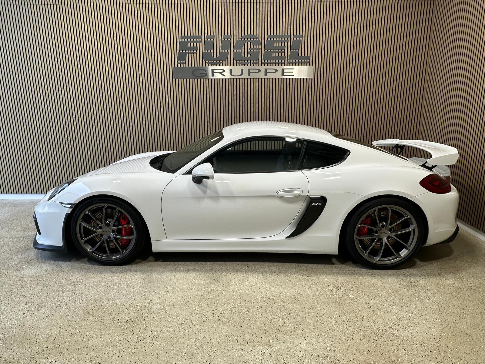 PORSCHE CAYMAN 3.8 GT4 CLUBSPORT  | 385 ch | BVM | ÉCHAPPEMENT SPORT | SIEGE BAQUET