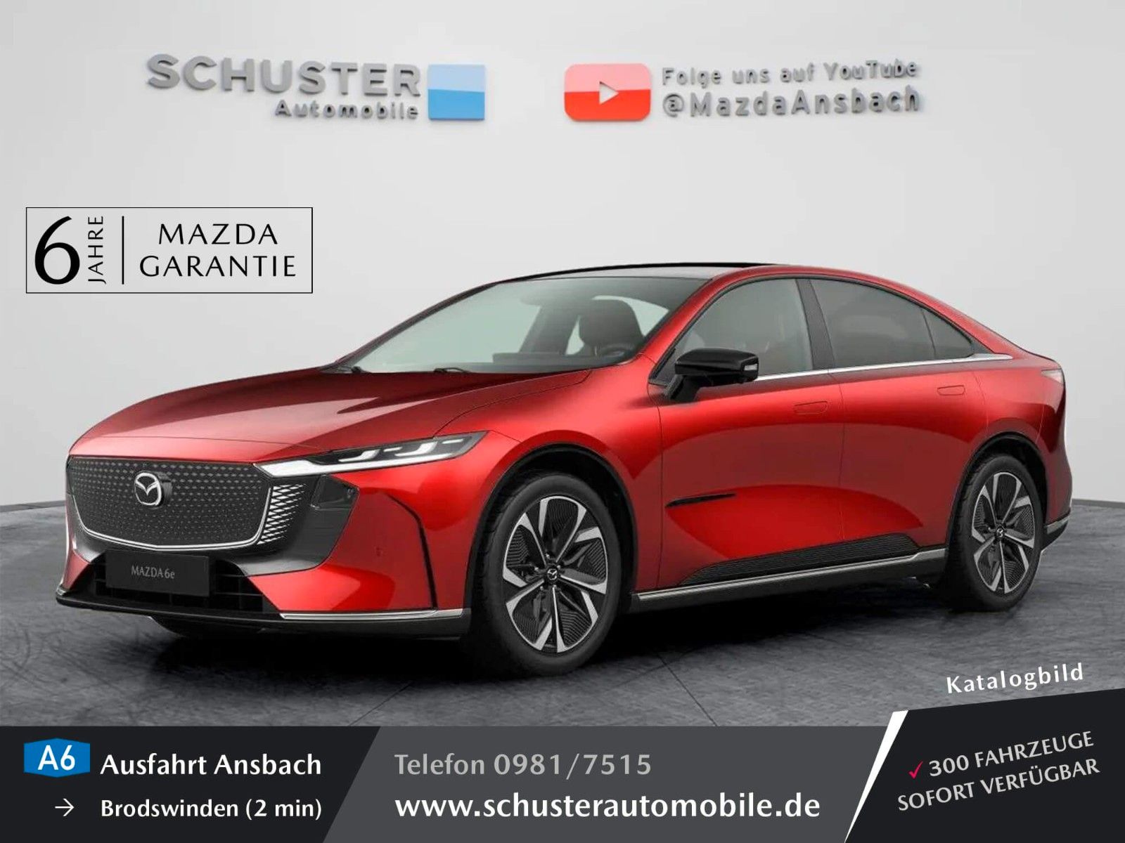 Mazda 6e EV Takumi Plus 360° Kamera/Head-Up Display