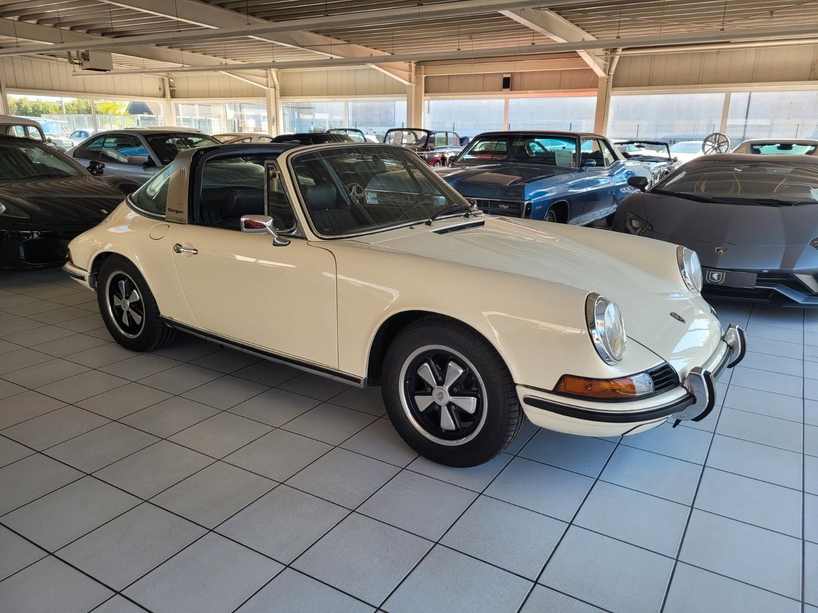 Fahrzeugabbildung Porsche 911 Targa "Ölklappe"/Matching/Original/Deutsch