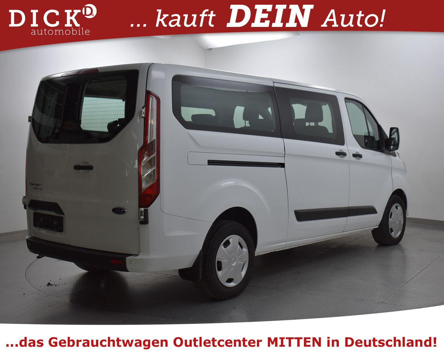 FORD Tourneo Cust 320 L2 Trend 9-SITZE+KLIMA+PDC+TEMP - Image 8