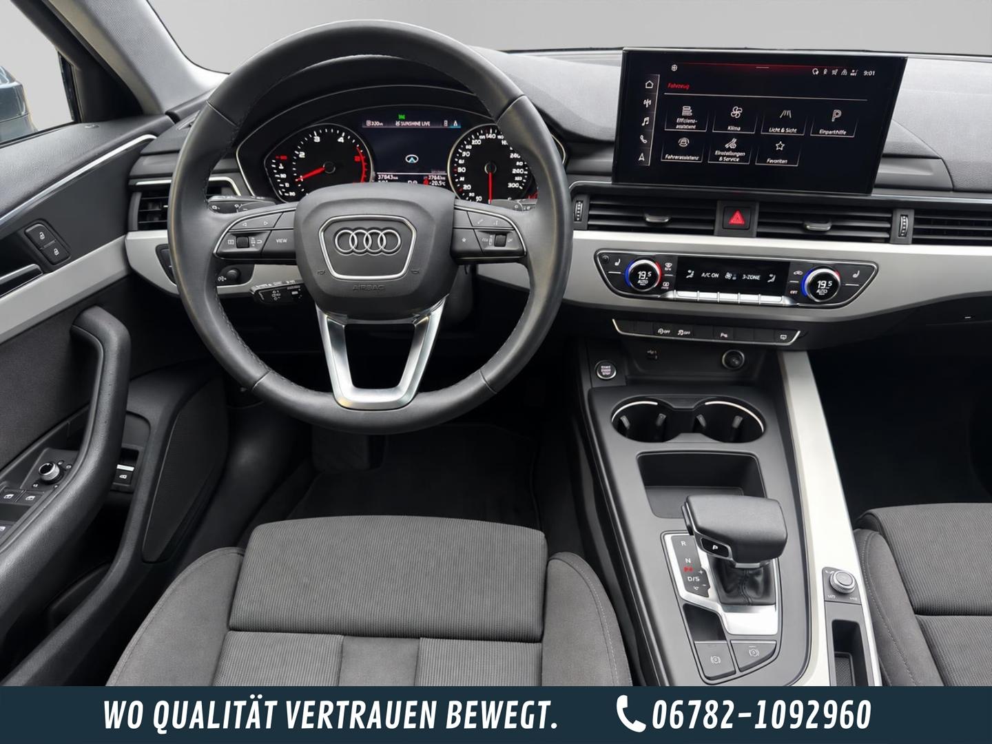 Audi A4 Avant 35 TDI S line El. Panodach Navi Sounds., миниатюра 16