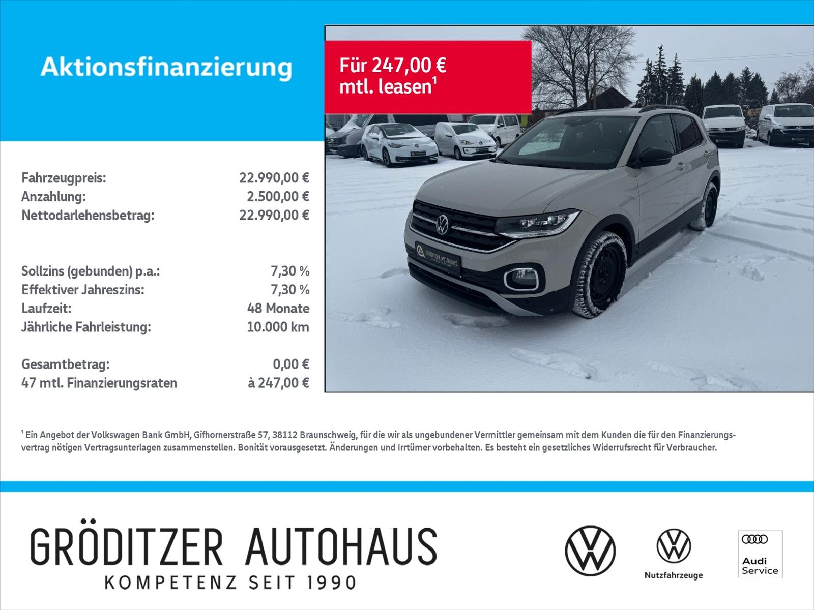 Volkswagen T-Cross Active 1,5 TSI DSG CAM|NAV|ACC|LED