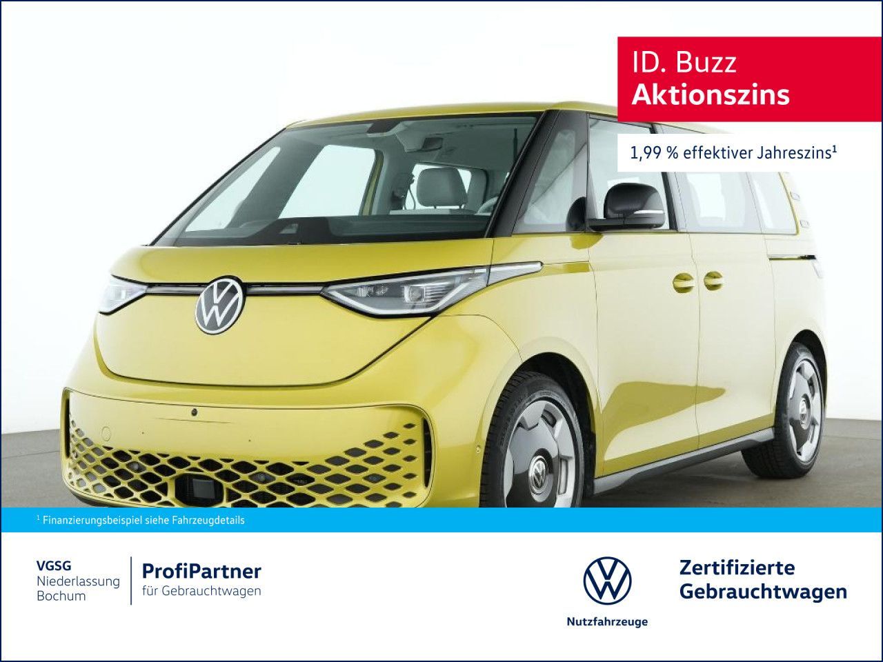 Volkswagen ID. Buzz Pro AHK IQ.Light ACC Kamera Navi LED