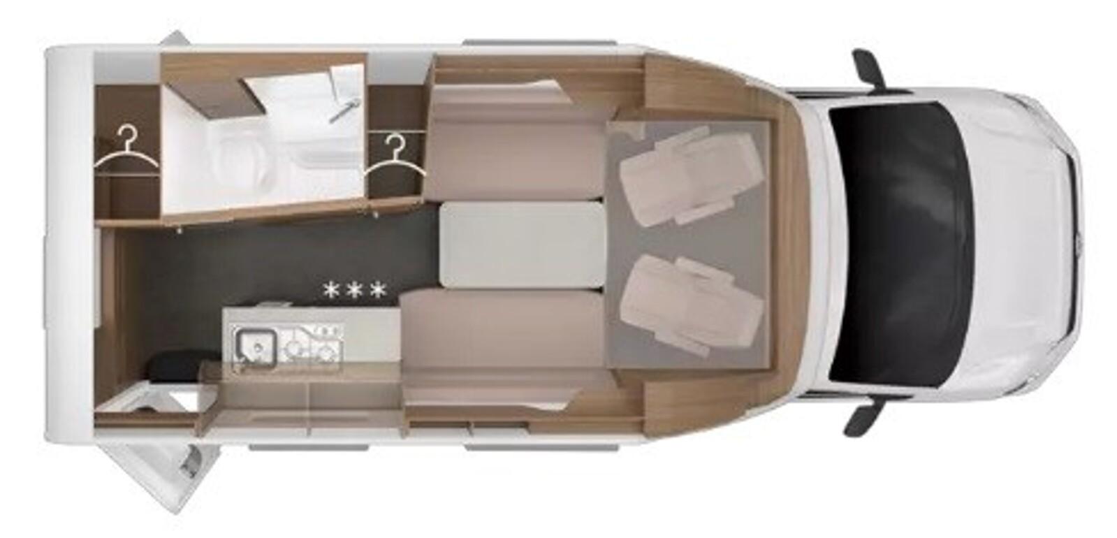 Knaus Tourer Van VANSATION 500 LT Slidebett,3,5,Autark