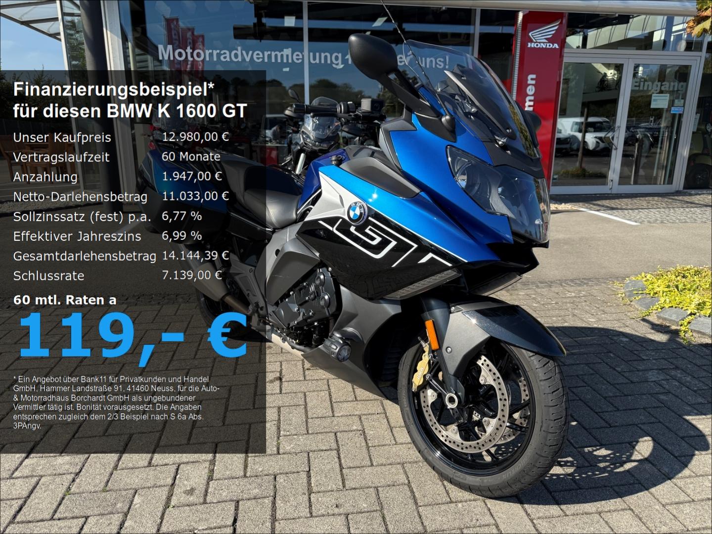 BMW K 1600 GT *Scheckheftgepflegt*Keyless*ESA*Blau*1