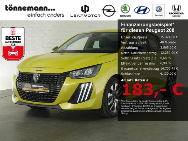Peugeot 208 ACTIVE PURE TECH+LED+RÜCKFAHRKAMERA+SITZHEIZ