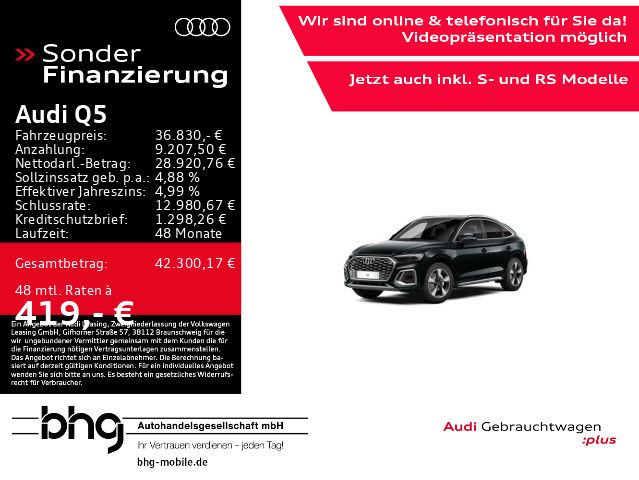 Audi Q5 50TFSI e quattro S tronic S Line imagem 2