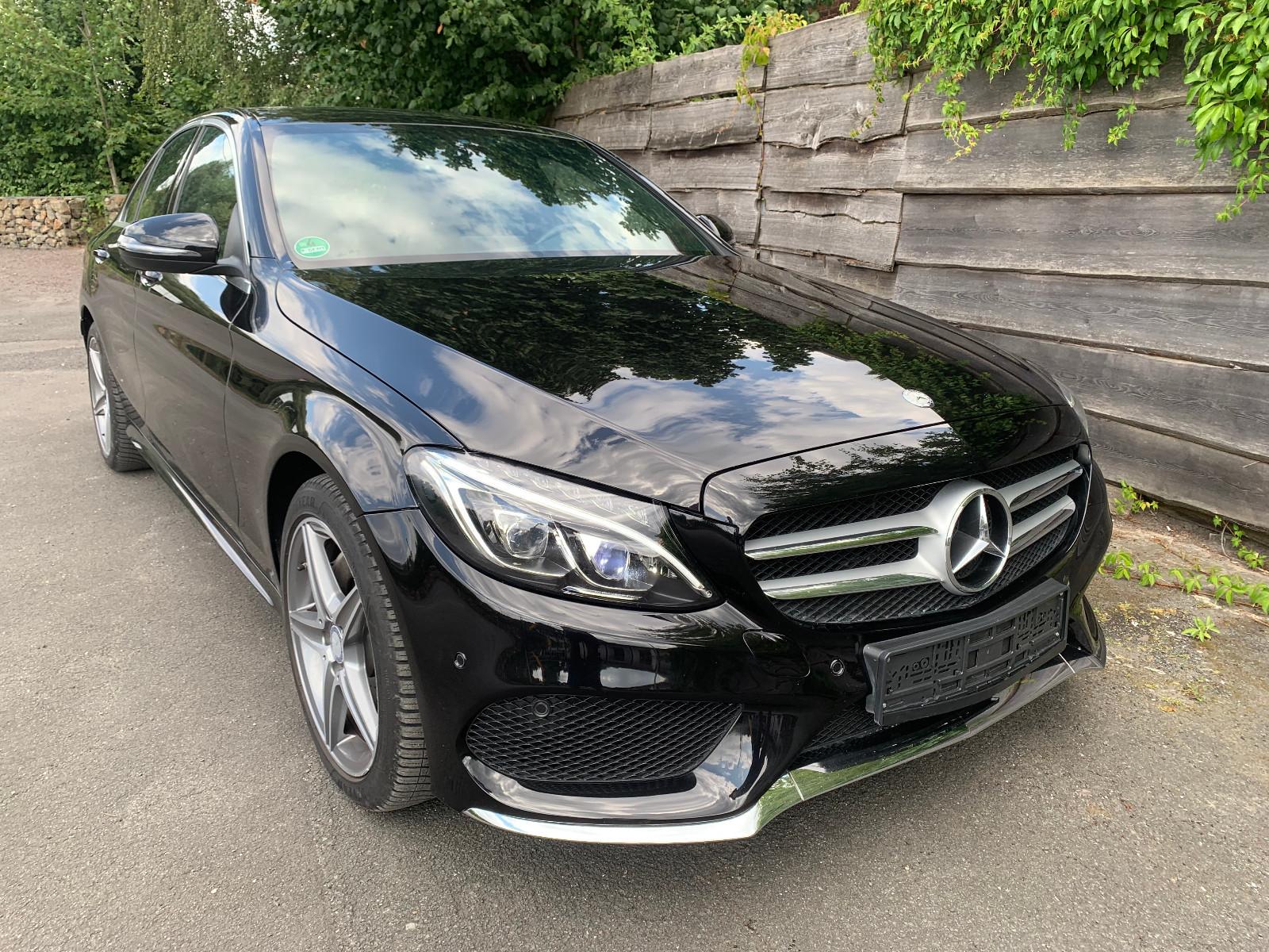 Mercedes-Benz C 180 limo Autom AMG Line Navi LED PDC SHZ  18-Z