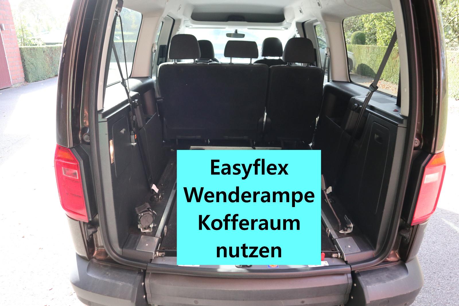 Volkswagen Caddy Maxi*rollstuhlgerecht*Wenderampe*AMF-Bruns