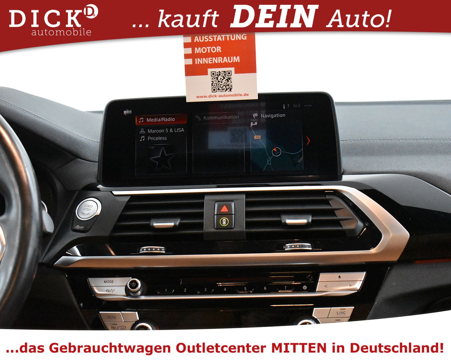 BMW X3 M40d SHADO+MEMO+STNDHZ+HEAD+H&K+KAMER+LED+20" - Image 14