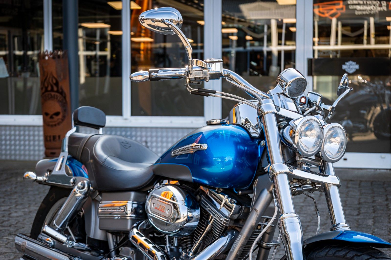 Fahrzeugabbildung Harley-Davidson Dyna CVO Fat Bob FXDFSE - PENZL AUSPUFF -