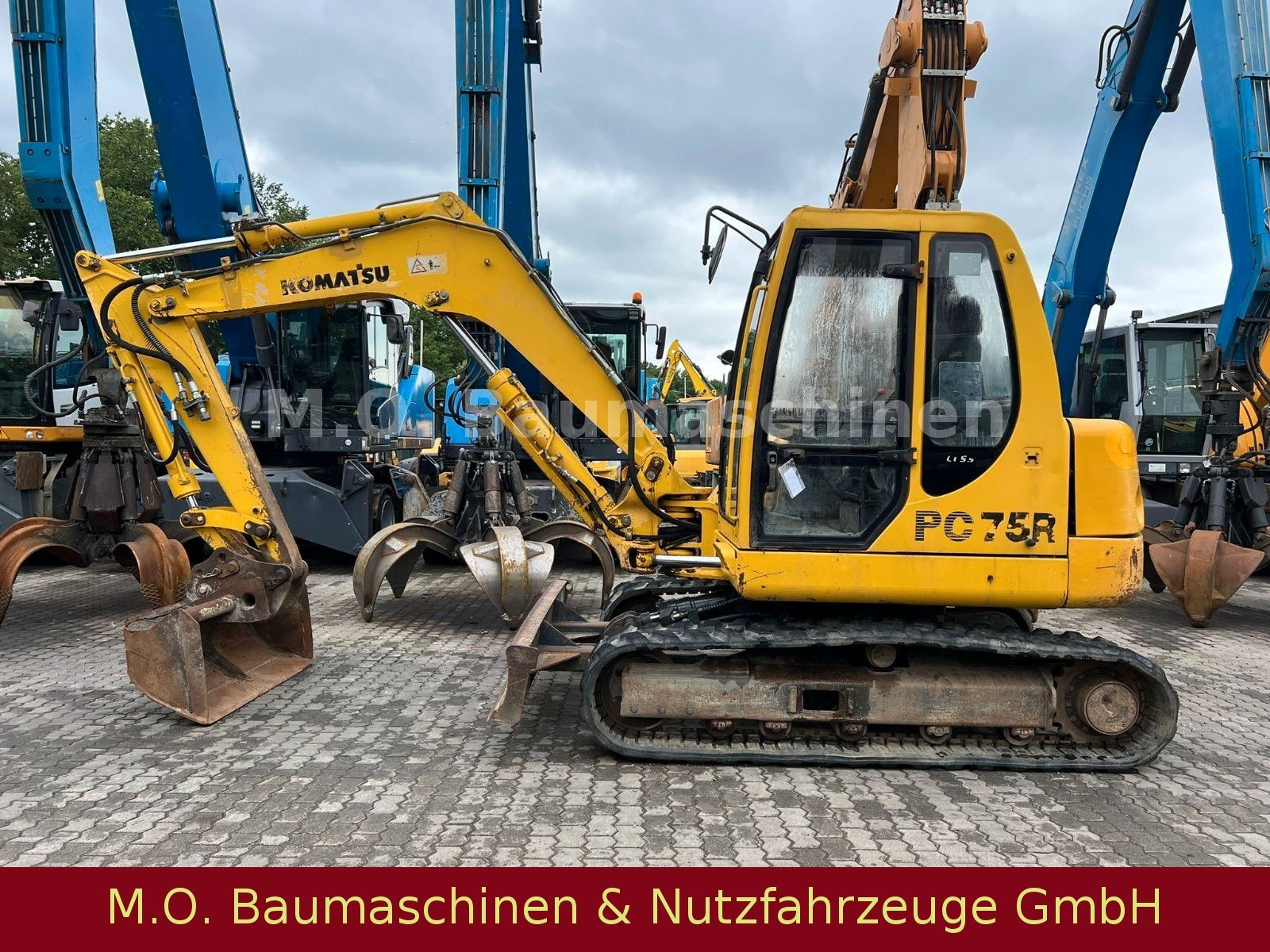 Fahrzeugabbildung Komatsu PC 75 / 7,6 T / SW / Hammerline /