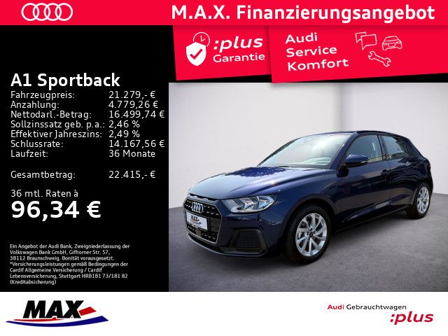 A1 Sportback 25 TFSI ADVANCED APP+DCP+EPH+DAB+