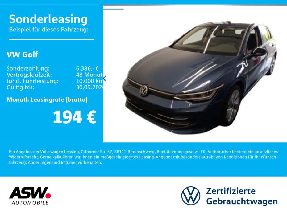 Volkswagen Golf ENERGY 1.5TSI eHybrid DSG Navi ACC RFK AHK foto 1