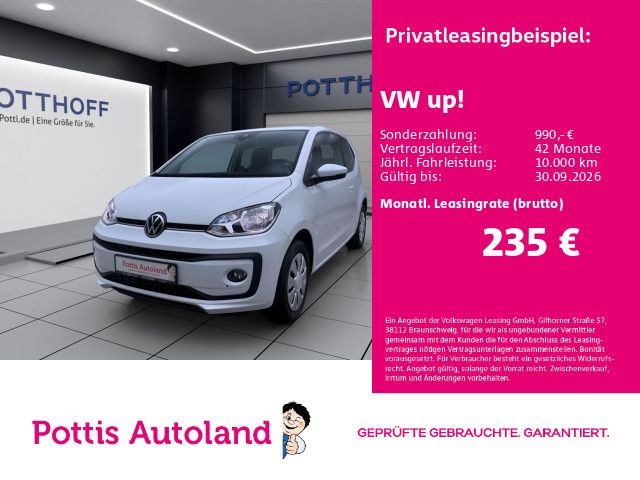 Volkswagen up! 1.0 MPI MOVE UP! SITZHZG KLIMA DAB+