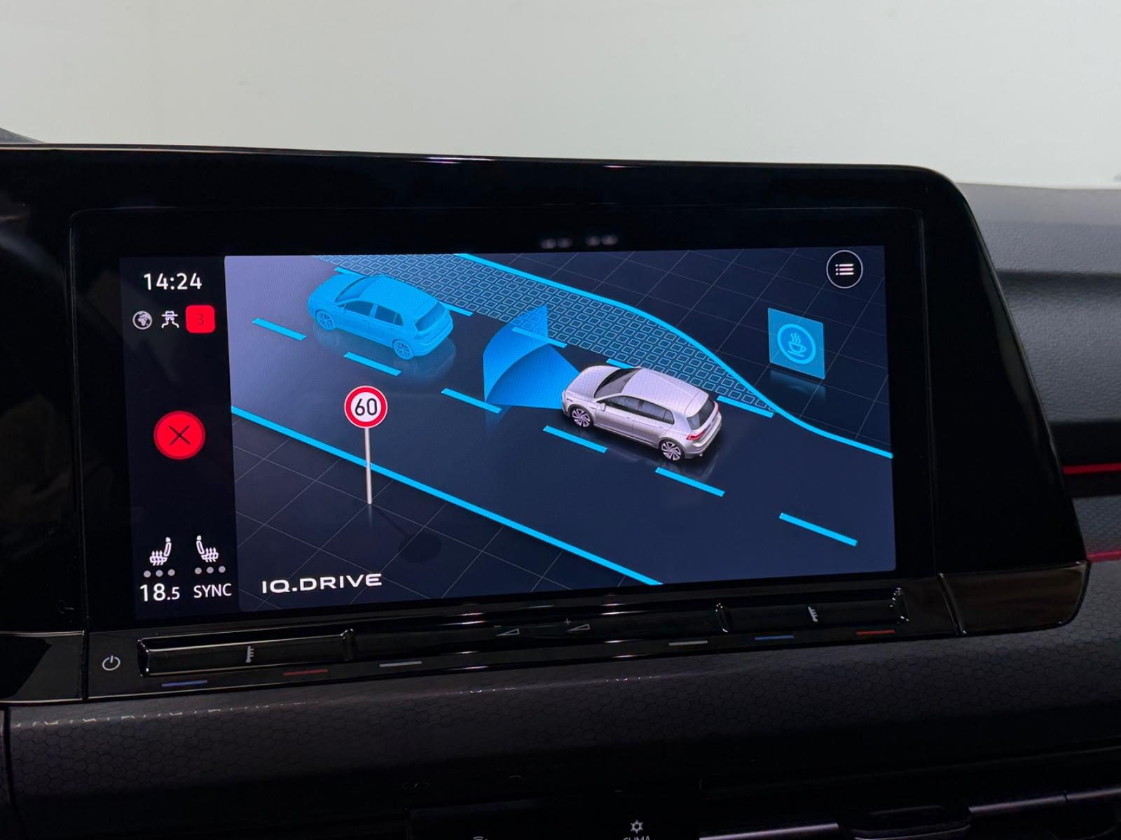 Volkswagen Golf VIII Lim. GTI/KAMERA/LED/SHZ/LHZ/CARPLAY, миниатюра 20