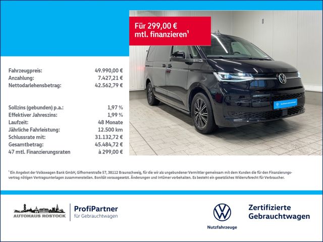 T7 Multivan Life lang 2.0 TDI MATRIX-LED PANO AC