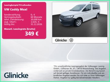 Volkswagen Caddy Maxi 2.0 TDI Kamera Climatronic 7-Sitzer