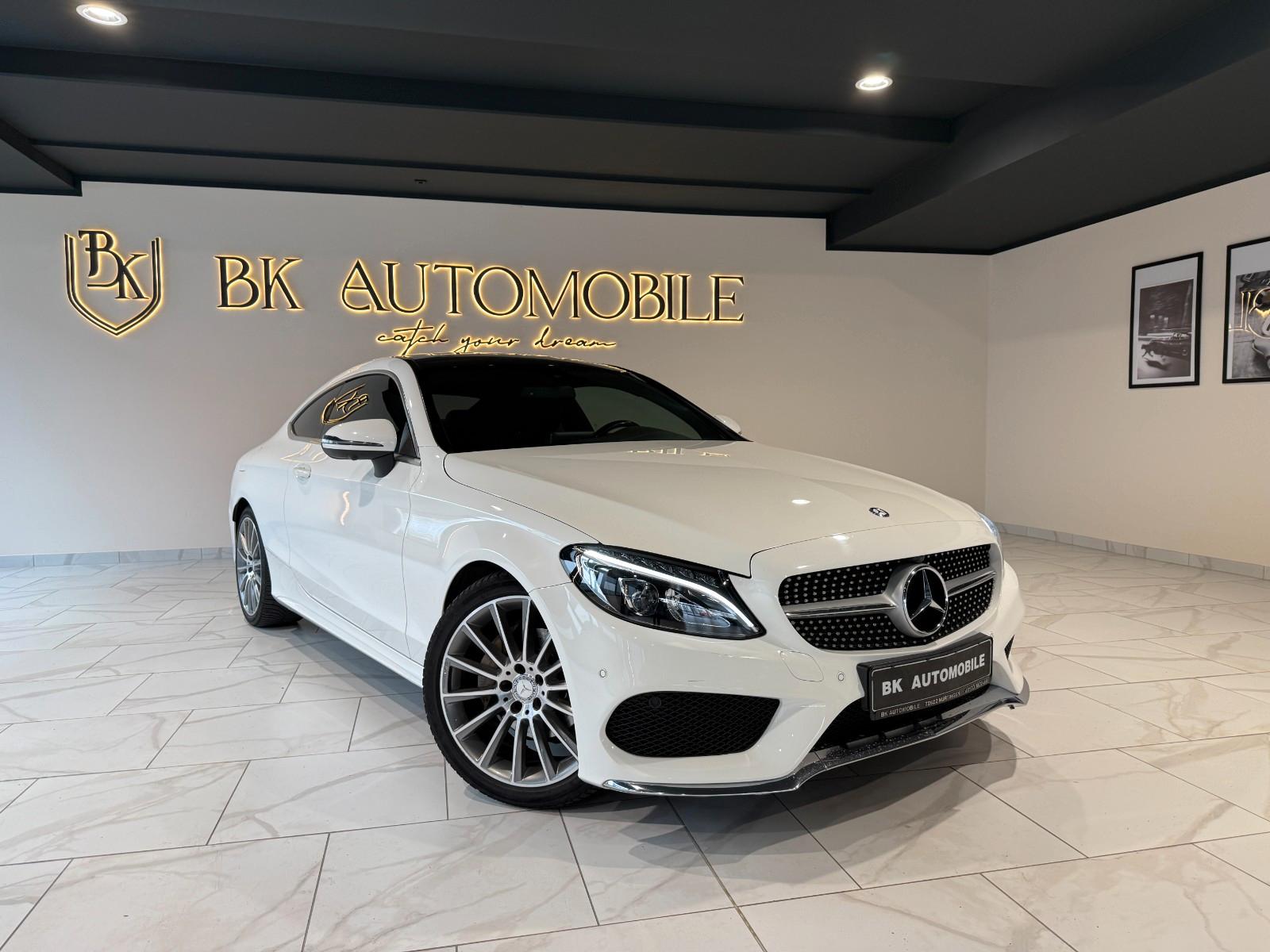 Mercedes-Benz C 220 d Coupe 9 G|AMG Line|Pano|360°|SHZ|Diamant