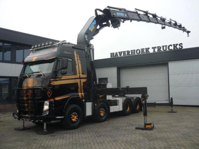 Volvo FH 500 8x4 With Effer 955 S9 remote controll and