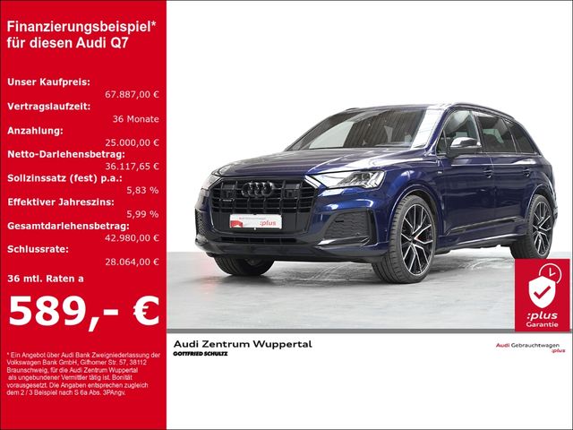 Audi Q7 50 TDI QUATTRO S-LINE PANO AHK MATRIX B&O ACC