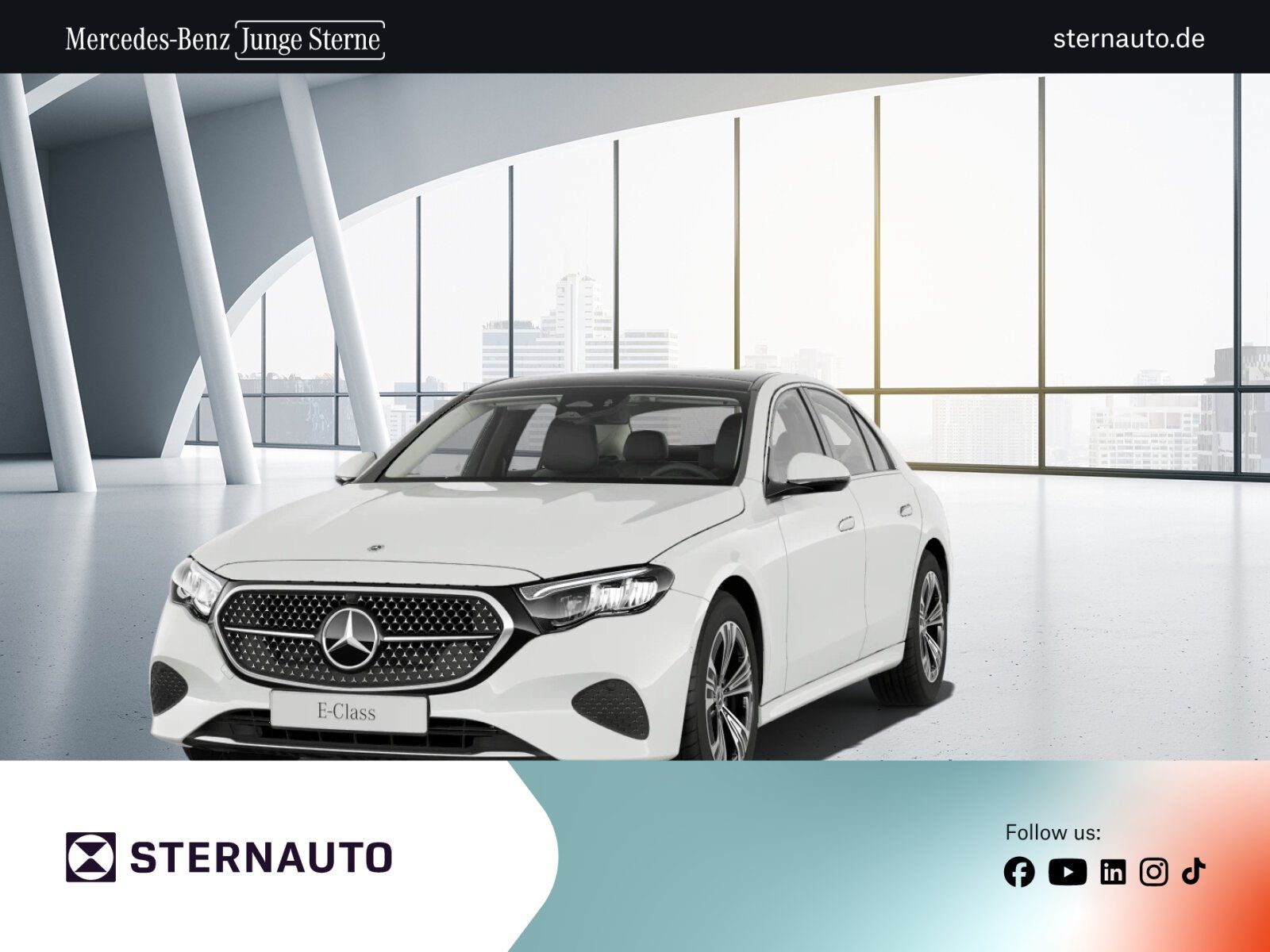 Mercedes-Benz E 220 d Ava Distr Pano MBUX Prem WinterP LED Spu