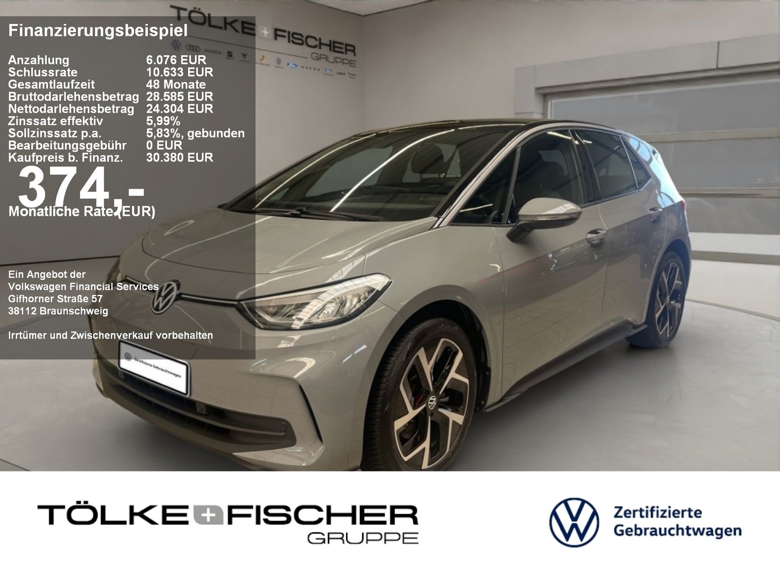VW ID.3 (58kWh) Pro ACC AUT DynLicht Fernlichtass.